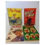 FOUR WESTERN THEME COMIC BOOKS ROY ROGERS OCTOBER