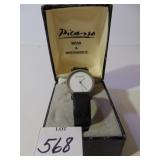 PICASSO WRISTWATCH WITH ORIGINAL BOX