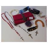 CROSS NECKLACES WALLETS, ETC.