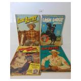 FOUR WESTERN THEME COMIC BOOKS TWO GENE AUTRY