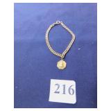 GOLD FILLED 1/2O GOLD FILLED CHAIN WITH 14K GOLD