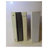 FOUR EMPTY BINDERS ONE WITH JOHN WAYNE