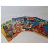 FOUR COMICS BOOKS TWO DELL ROY ROGERS MARCH AND