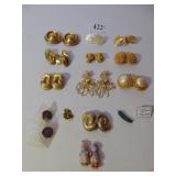 CLIP ON EARRINGS, HOLLAND FIGURES, PICKLE PIN