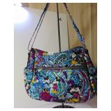 VERA BRADLEY QUILTED COTTON DISNEY PRINT HANDBAG