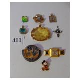 PENDANTS INCLUDING MICKEY MOUSE