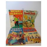 TWO HENRY ALDRICH COMIC BOOKS MARCH-MAY NOV WALT