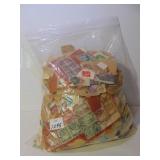 LARGE 2 GALLON SIZE BAGGIE OF CANCELLED WORLD