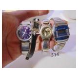 FOUR WRISTWATCHES TWO TIMEX ACCUTIME AND WATCH IT