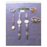 GROUP OF WRISTWATCHES PULSAR, BULOVA ETC.