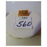 10K GOLD 1/10 SORORITY OR FRATERNITY PIN