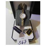 ANNE KLEIN WRISTWATCH WITH CASE