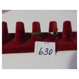 TWO SIZE 6 RUSSIAN DIOPSIDE STERLING 925 RINGS