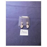 NEW GIVENCHY CARDED RHINESTONE EARRINGS