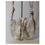 COLE HAAN PHOEBE CROSSBODY HANDBAG PURSE GOLD