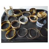 BANGLE BRACELETS, CUFF BRACELETS 16 PLUS BRASS