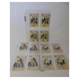 TWELVE FORTUNE TELLER CAT TAROT CARDS DANGER