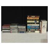 CDS & VHS TAPES INCLUDING CLASSICAL, OPERA, HOW