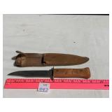 IMPERIAL KNIFE, PLASTIC HILT, DEER HEAD DESIGN