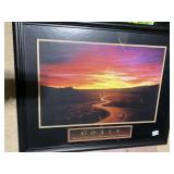 FRAMED GOALS AND OTHER PRINTS