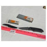 GERBER MINI RIDGE & GERBER VECTOR KNIVES