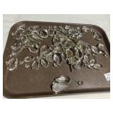 GROUP OF GLASS CRYSTAL PRISMS