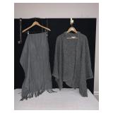 PENDLETON SIZE M\LCARDIGAN AND SCARF