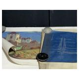 6 COLOR OFFSET REPRODUCTION OF "THE ARRIVAL OF