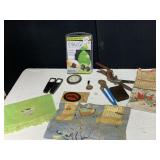 STATE FARM METAL PLAQUE, 1959 TEA TOWEL, TOWN