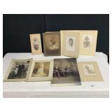 STUDIO PORTRAITS, PHOTOGRAPHS, PERIOD DRESS,