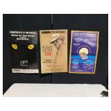 3 PITTSBURGH THEATRICAL POSTERS INCLUDING CATS