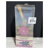 NEW YANKEE CANDLE REED DIFFUSER, LILAC PETALS
