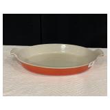 LE CREUSET 36 OVAL ENAMELED CAST IRON BAKING DISH