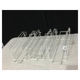 3 REFRIGERATOR OR PANTRY ORGANIZERS FOR CANS