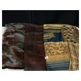 3 BEAUTIFUL PASHMINAS, ONE MARKED PURE VIRGIN