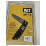 CATERPILLAR KNIFE 7.25" OVERALL STAINLESS BLADE