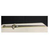 ORNAMENTAL SWORD 44" OVERALL, HELMET FOR A HILT