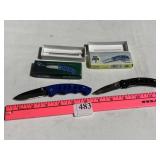 2 KNIVES CHIEF CUT A TRAIL, YK2 2000