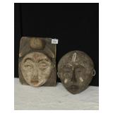 CARVED WOOD MASKS
