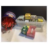 DRINK STRAWS, DUR-LITE, GOR & SHO LIGHT