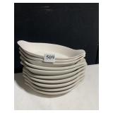 SEVEN OVEN TO TABLE OVAL BAKING DISHES