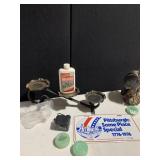 CHALK EAGLE CHIP ON BASE, THOMPSON ADVERTISING