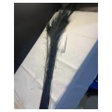 BLACK PEACOCK PLUMES
