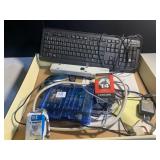 KEYBOARD, PLUG BAR, MOUSE, ETC.