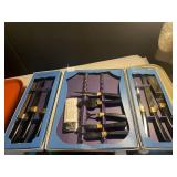 REGENT SHEFFIELD KNIFE SET SOME STEAK KNIVES