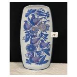 BEAUTIFUL DANISH OBLONG SERVING TRAY, SIGNED AND