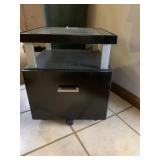 ROLLING SIDE STAND WITH DRAWER