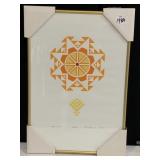 "SPRING" ORIGINAL ART PRINT, SIGNED LEO YERCIA,