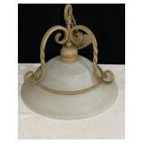 HAMILTON BAY HANGING LIGHT, 15HX16DIA