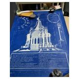 BLUEPRINT OF THE LANTERN OF THE DOME OF SAINT